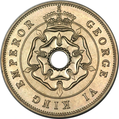 1 Penny - George VI front