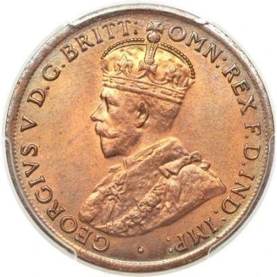 1 Penny - George V front