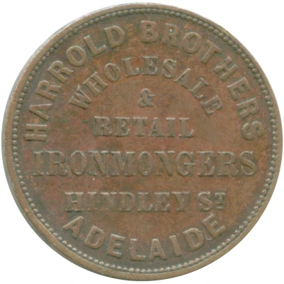 1 Penny - Harrold Brothers Adelaide; South Australia front