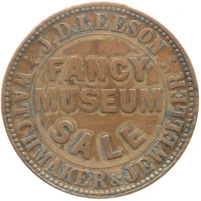 1 Penny - J.D. Leeson Sale; Victoria front