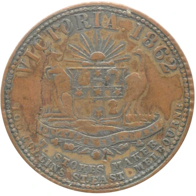 1 Penny - J.D. Leeson Sale; Victoria back