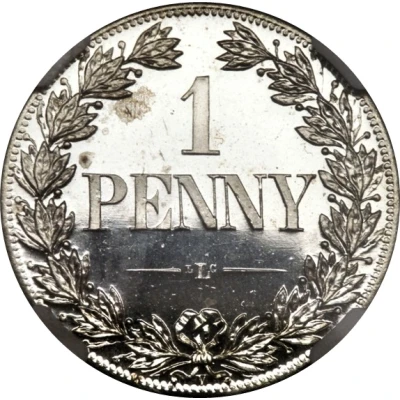 1 Penny Orange Free State back