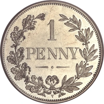 1 Penny Orange Free State back