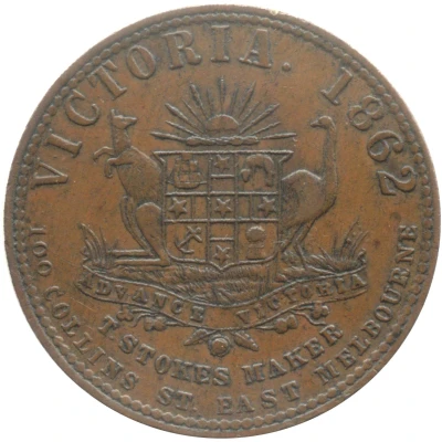 1 Penny - R. B. Ridler Richmond; Victoria back