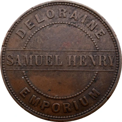 1 Penny - Samuel Henry Tasmania front