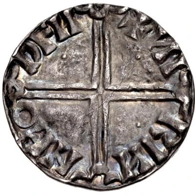 1 Penny - Sihtric Anlafsson Late long cross; crozier obv back