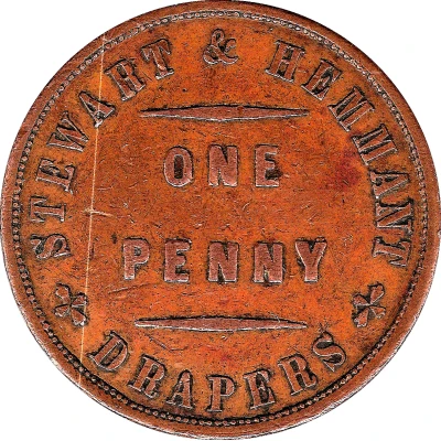 1 Penny - Stewart and Hemmant Brisbane and Rockhampton; Queensland ND back