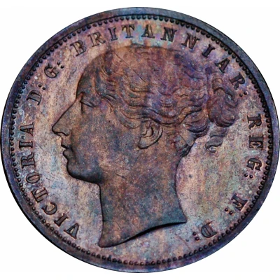 1 Penny - Victoria Griqua Town Pattern ND front