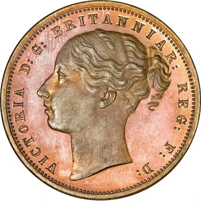 1 Penny - Victoria Griqua Town Pattern front