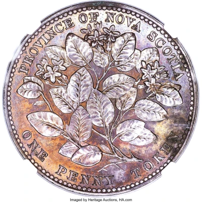 1 Penny - Victoria Pattern back