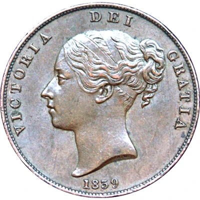 1 Penny - Victoria front