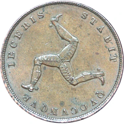 1 Penny - Victoria back