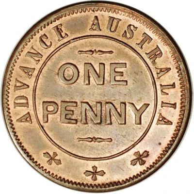 1 Penny - W.J. Taylor Advance Australia ND back