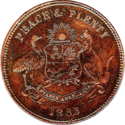 1 Penny - Warnock Bros Melbourne and Maldon; Victoria front