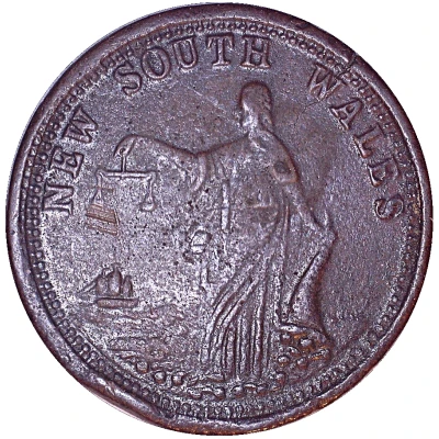 1 Penny - Whitty and Brown (Sydney; New South Wales) ND front