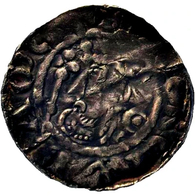 1 Penny - William I Crescent and Pellet Coinage, Type II ND front