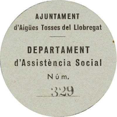 1 Peseta (Aigüestoses del Llobregat) ND front