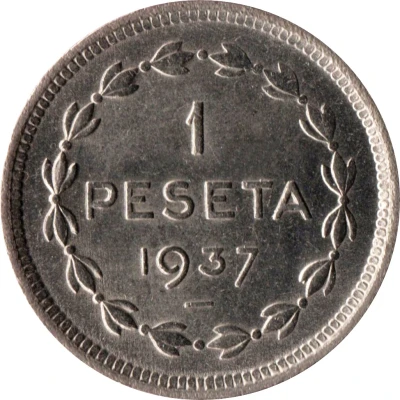 1 Peseta Euzkadi back