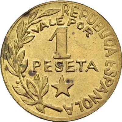 1 Peseta Menorca back