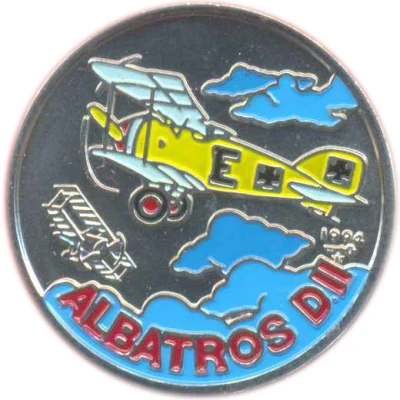 1 Peso Albatross D II back