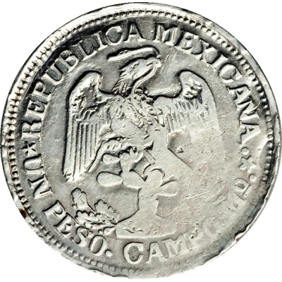 1 Peso Campo Morado front