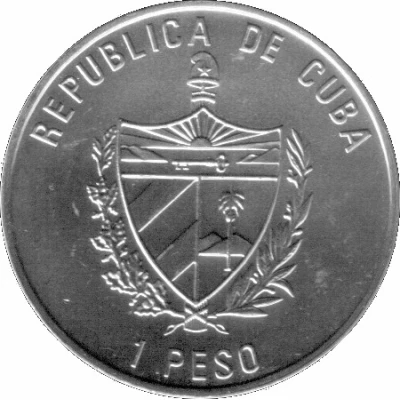 1 Peso Isla del Evangelista front