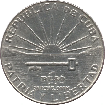 1 Peso José Martí front