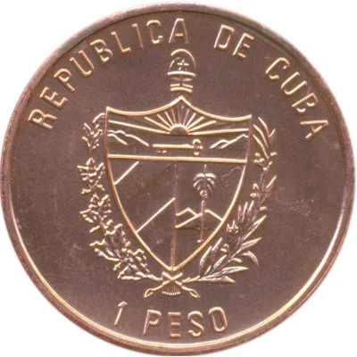 1 Peso Montecristi Manifesto front