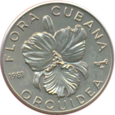 1 Peso Orchid back