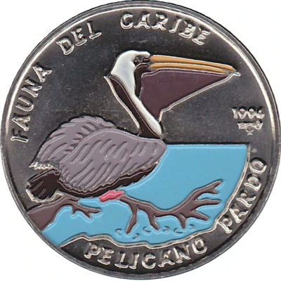 1 Peso Pelican back