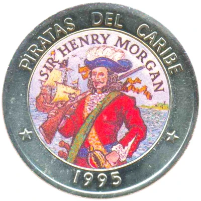 1 Peso Sir Henry Morgan back