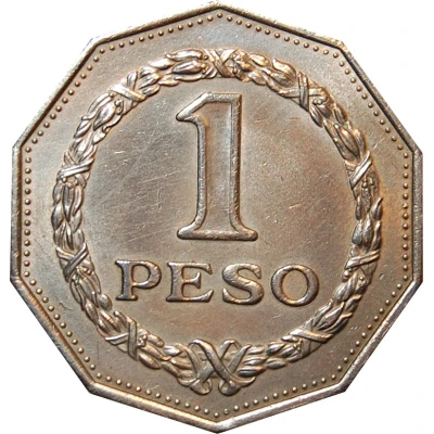 1 Peso back