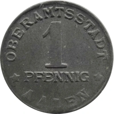 1 Pfennig - Aalen front