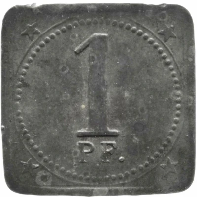 1 Pfennig - Aalen back