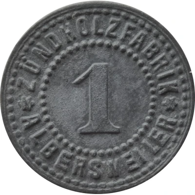 1 Pfennig - Albersweiler (Zündholzfabrik) ND front