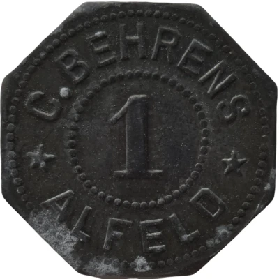 1 Pfennig - Alfeld (C. Behrens) ND front