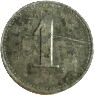 1 Pfennig - Berlin (Bank f. Handel u. Industrie) ND back