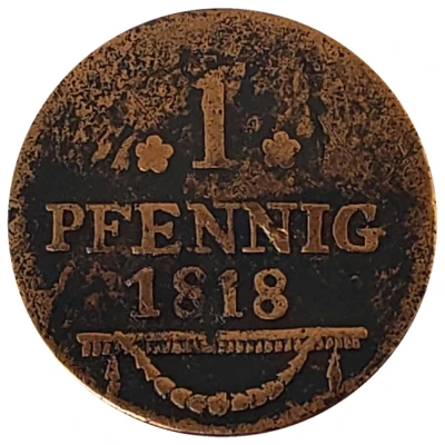 1 Pfennig - Bernhard Eric Freund back