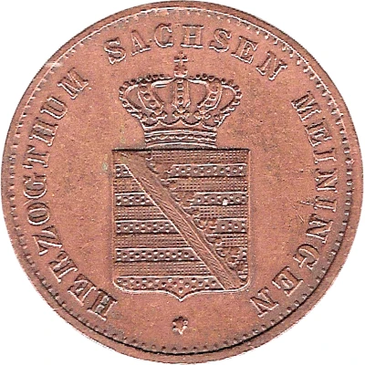 1 Pfennig - Bernhard II front