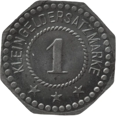 1 Pfennig - Crossen ND back