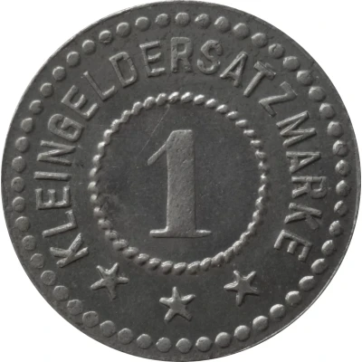 1 Pfennig - Cüstrin back