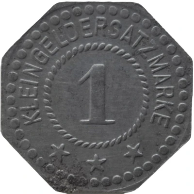 1 Pfennig - Deggendorf (L. and E. Vollmuth) ND back