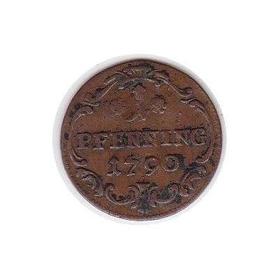 1 Pfennig - Dominik Constantine back