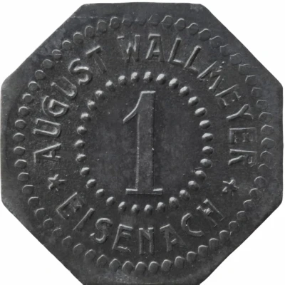 1 Pfennig - Eisenach (August Wallmeyer) ND front