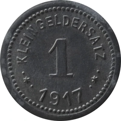 1 Pfennig - Eisleben Mansfeldsche Gewerkschaft back