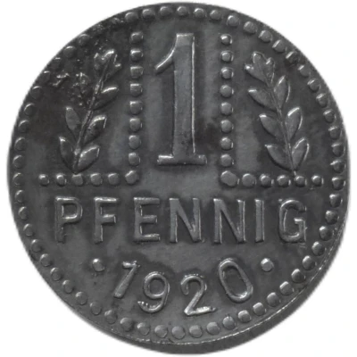 1 Pfennig - Eldagsen back