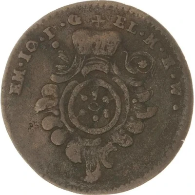 1 Pfennig - Emmerich Joseph of Breidbach-Bürresheim front