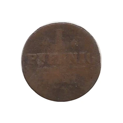 1 Pfennig - Emmerich Joseph of Breidbach-Bürresheim back