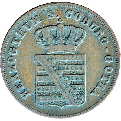 1½ Pfennig - Ernest I front