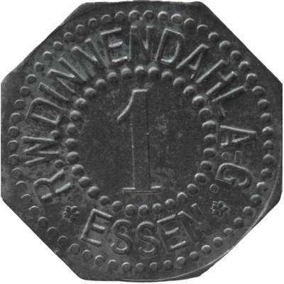 1 Pfennig - Essen (R.W. Dinnendahl) ND front